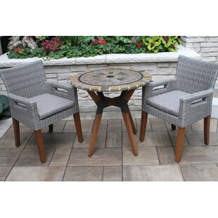 Farmhouse Rustic Two Person Outdoor Bistro Dining Sets Birch Lane