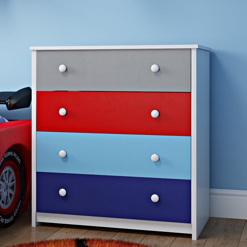 Zoomie Kids Nola 4 Drawer Chest & Reviews | Wayfair