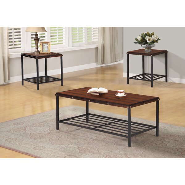 Sebring 3 Piece Coffee Table Set By Williston Forge