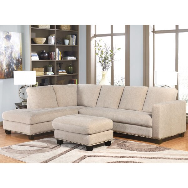 Kamille Sectional Sofa with Ottoman