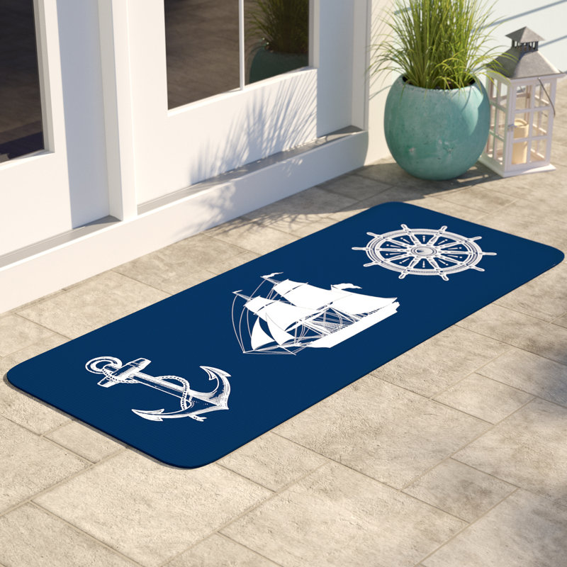 Beachcrest Home Jacksonville Nautical 52 In X 22 In Non Slip