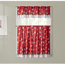 3 Piece Kitchen Curtains | Wayfair