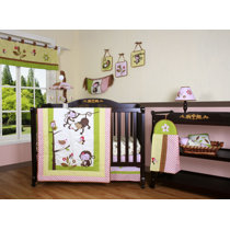 rockstar monkey crib bedding