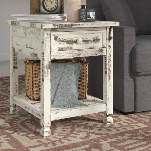 Laurel Foundry Modern Farmhouse Mangum Cottage End Table Reviews