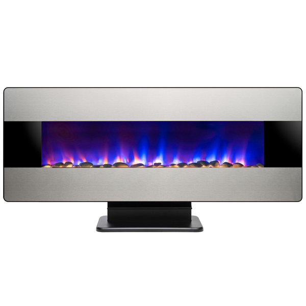 3-in-1 Wall Mounted Electric Fireplace by AKDY