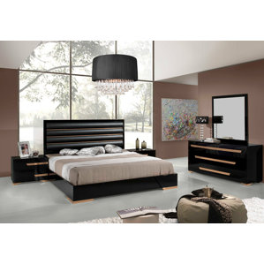 Ertha King Platform Configurable Bedroom Set by Willa Arlo Interiors