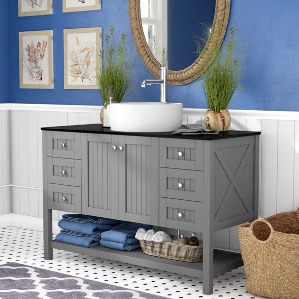 Nadel 48 Single Bathroom Vanity Set by Beachcrest Home