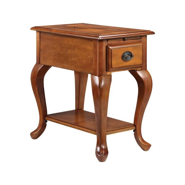 Miranda End Table With Storage By Alcott Hill