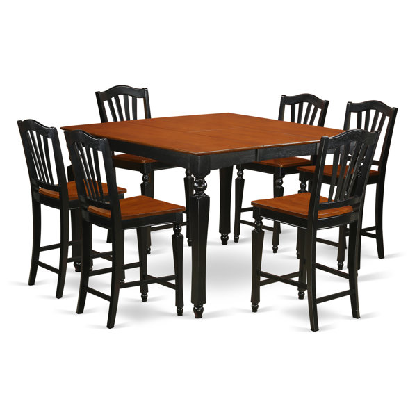 Ashworth 7 Piece Pub Table Set By Darby Home Co
