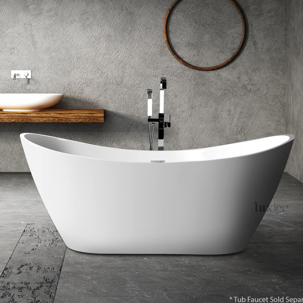 Luxury 70 x 30 Freestanding Soaking Bathtub by Luxier