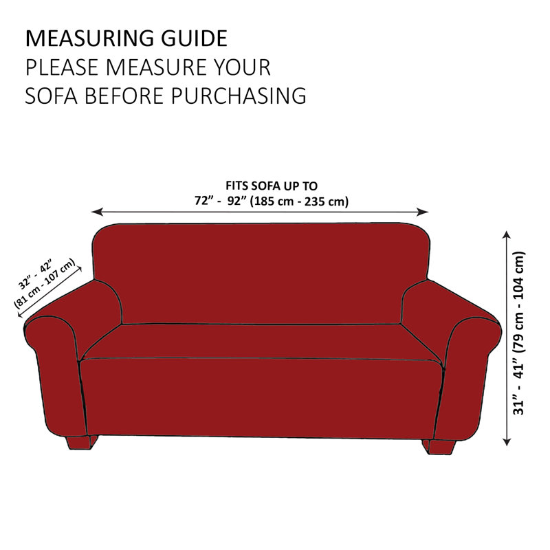 Rebrilliant Anti Slip Spandex Elastic Stretch Sofa Slipcover