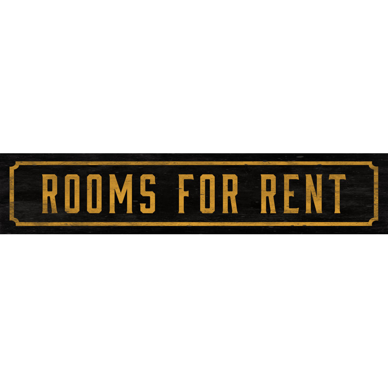 Watson Co Rooms For Rent Street Sign Wall Decor Wayfair