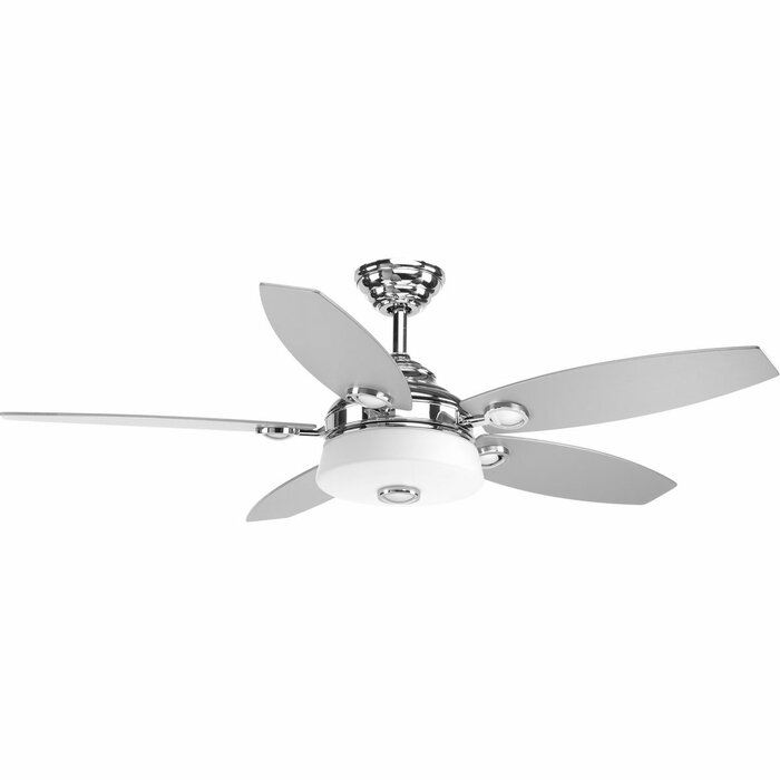 54 Keriann 5 Blade Led Ceiling Fan With Remote Light Kit Included