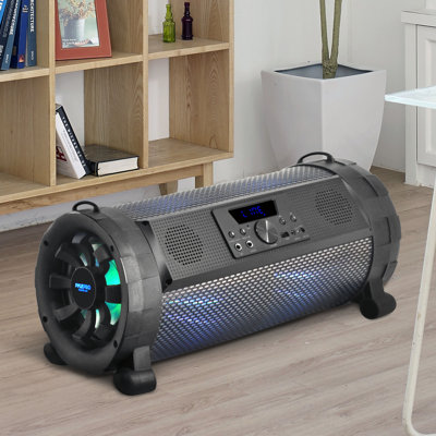 Street Blaster Bluetooth Wireless Stereo Speaker w// Built-in LED Lights