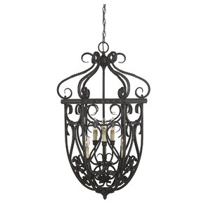 Bellingham 6-Light Cage Foyer Pendant