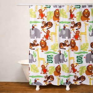 Jungle Love Shower Curtain