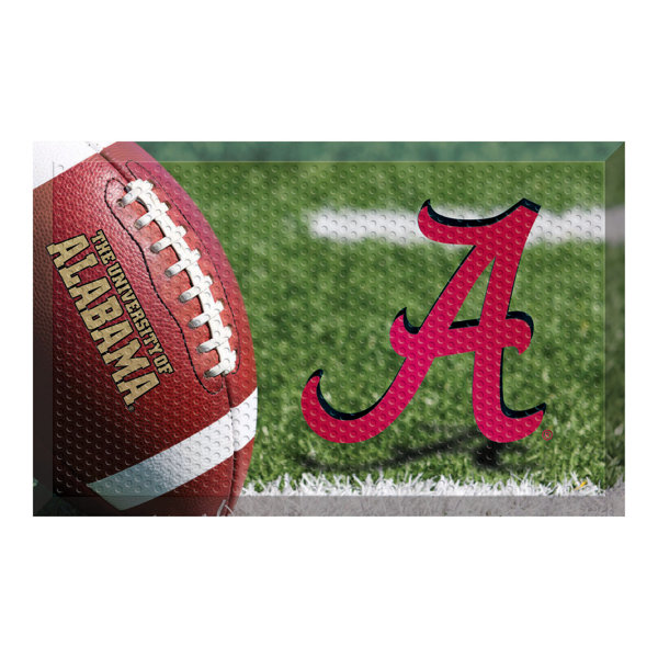 University of Alabama 30 in. x 19 in. Non-Slip Outdoor Door Mat