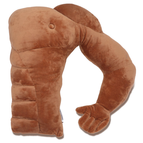 The Original Boyfriend Muscle Man Arm Plush Body Pillow by Living Health Products| @ $39.99