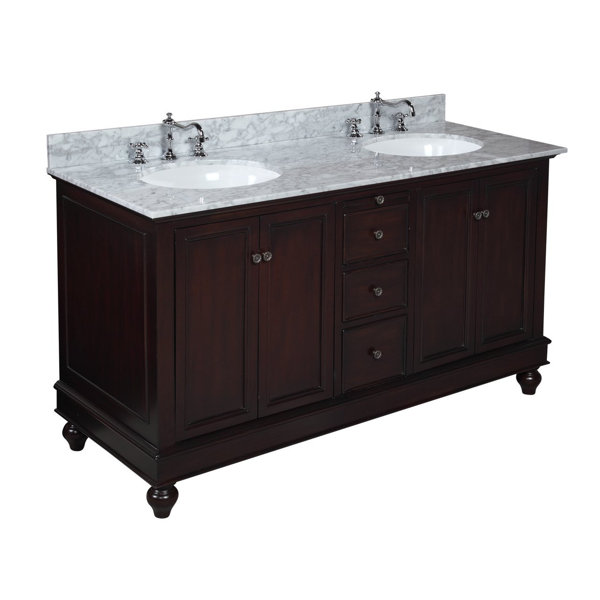 Bella 60 Double Bathroom Vanity Set by Kitchen Bat