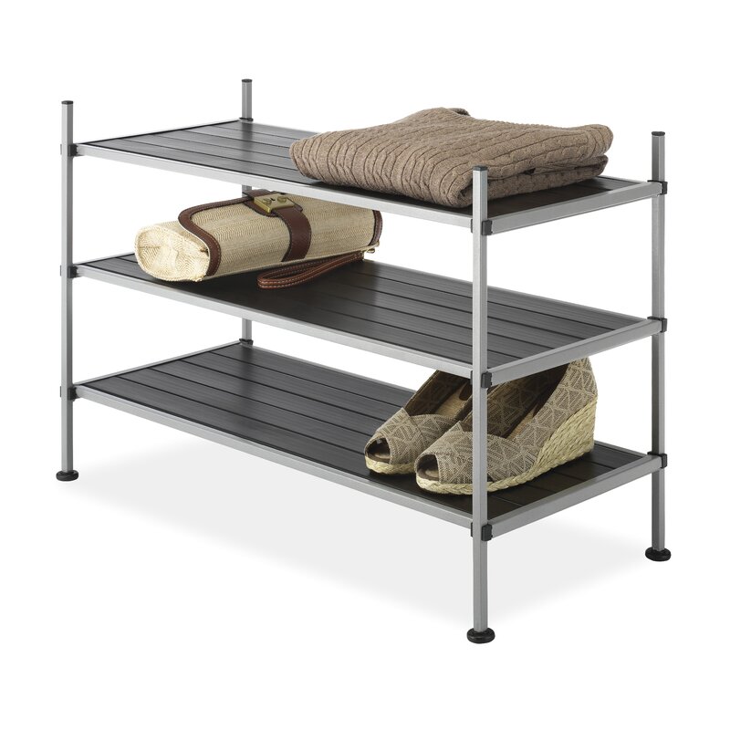 Rebrilliant 3-Tier 9 Pairs Shoe Rack & Reviews | Wayfair