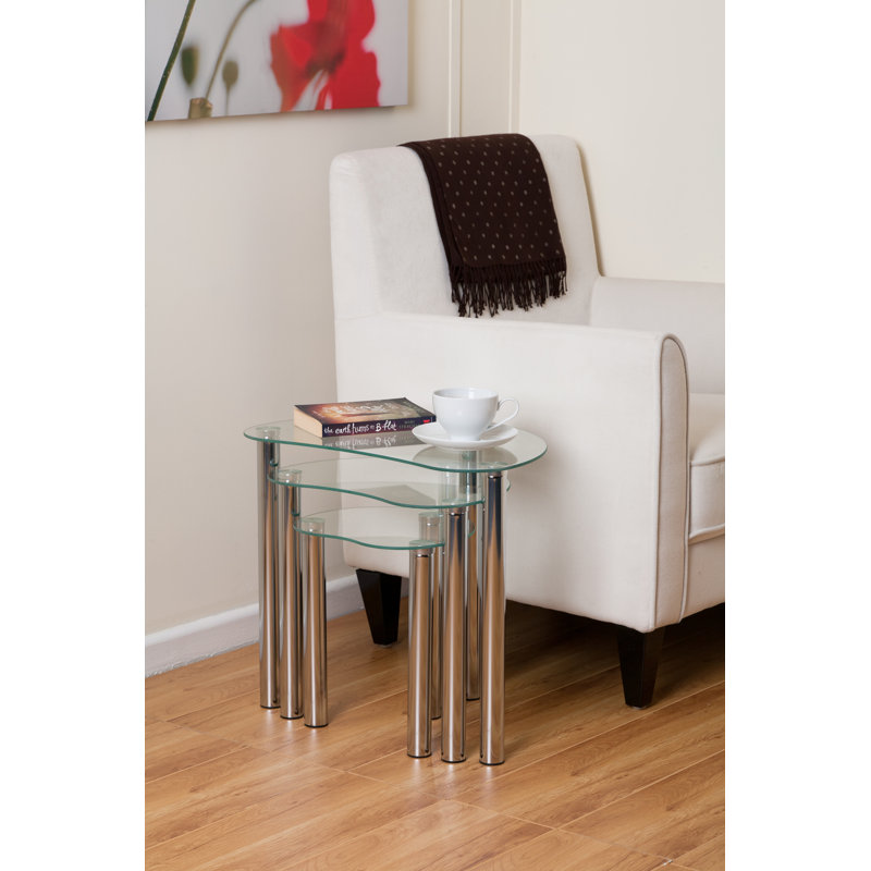 Hokku Designs 3-tlg. Satztisch-Set Corona | Wayfair.de