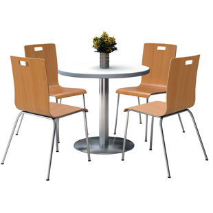 46 Inch Round Table Wayfair Round Cafeteria Table And Chair Set