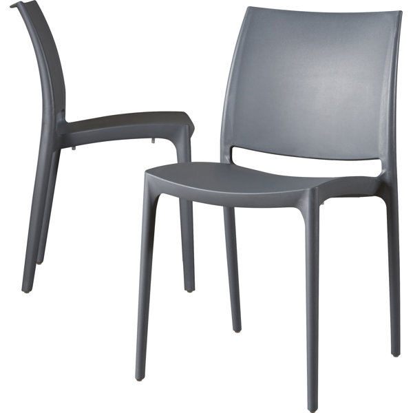Modern Contemporary Stacking Outdoor Chairs Allmodern