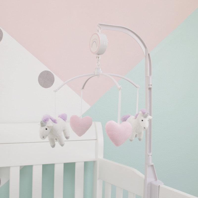 unicorn musical cot mobile