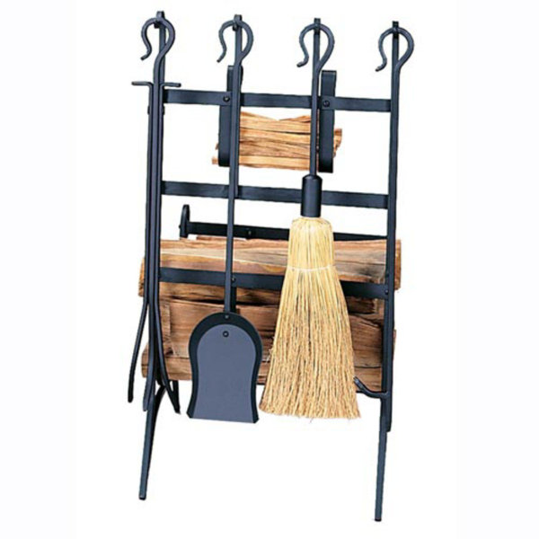 4 Piece Fireplace Tool Set by Uniflame Corporation