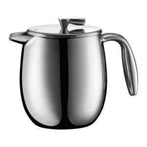 Columbia 4 Cup Double Wall French Press Coffee Maker