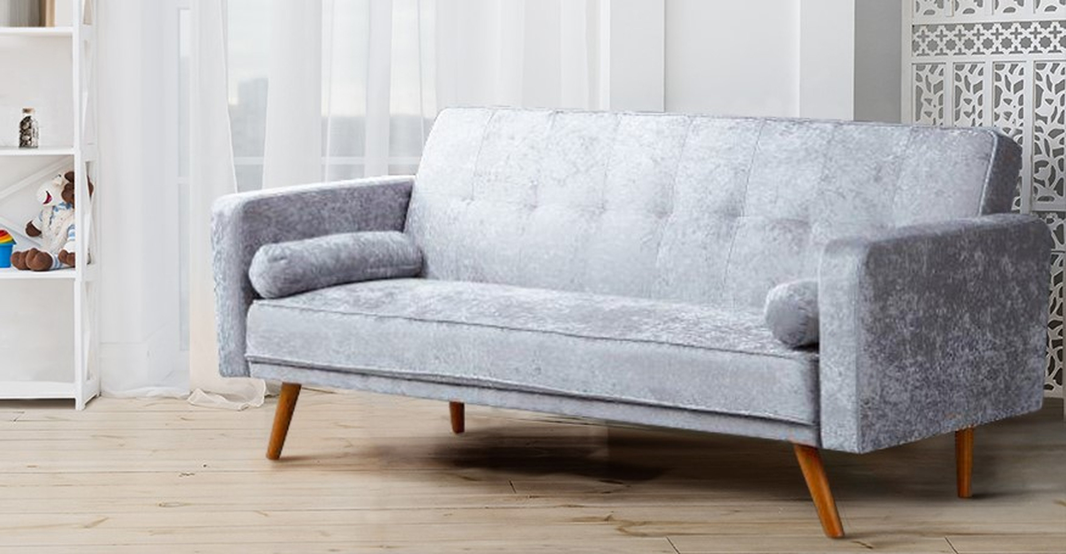 Willa Arlo Interiors Carlee 3 Seater Clic Clac Sofa Bed Reviews