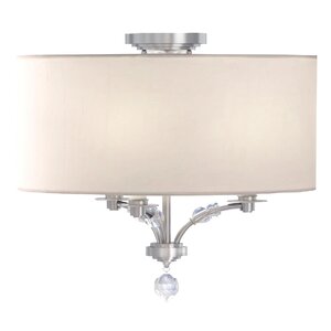 Mirage 3-Light Semi Flush Mount