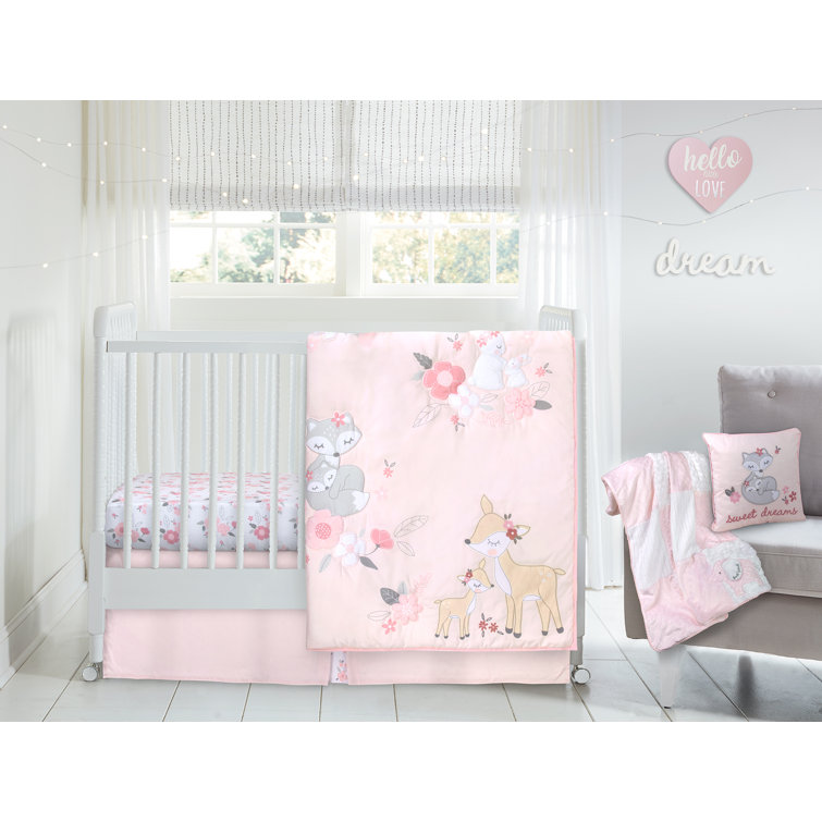 girls cot bedding set