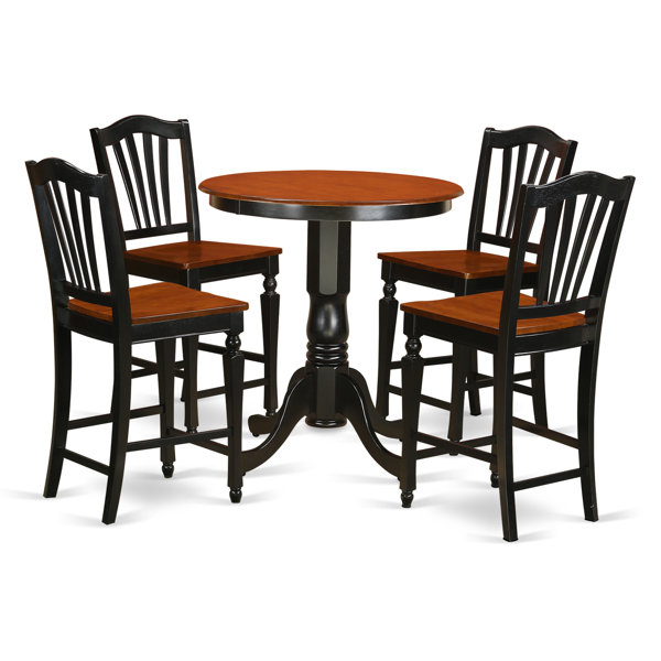 Eden 5 Piece Counter Height Pub Table Set By East West Furniture Reviews