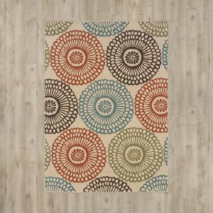 Douane Orange/Brown Area Rug