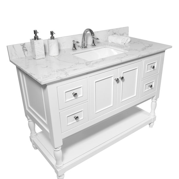 Left Side Sink Vanity Top Wayfair Ca