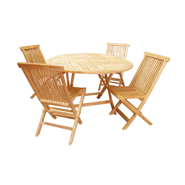 @ Crestwood 5 Piece Teak Dining Set By D-Art Collection Read Reviews