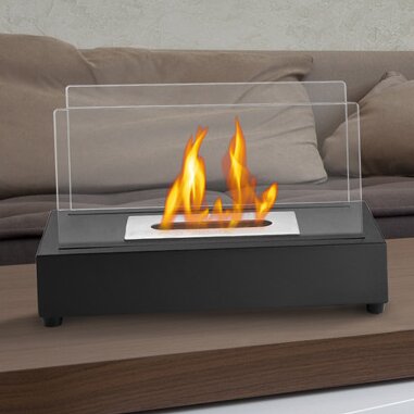 Tower Ventless Bio-Ethanol Tabletop Fireplace by Ignis Products