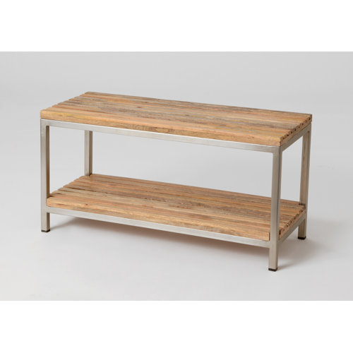 Atakent Wood Storage Bench Union Rustic