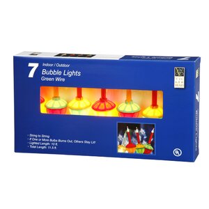 7 Lights Bubble Set