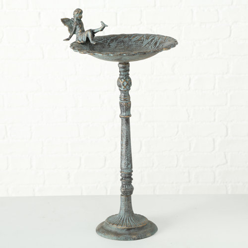 Cerda Bird Bath Fleur De Lis Living