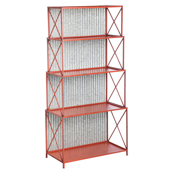 Glenwood Standard Bookcase by 17 Stories