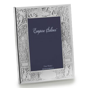 Birth Record Pewter Picture Frame