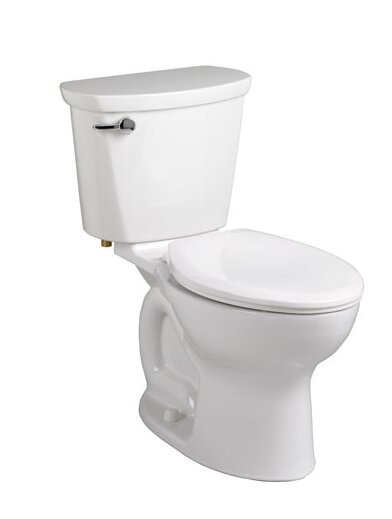 Cadet Pro 1.28 GPF Elongated Two-Piece Toilet by American Standard