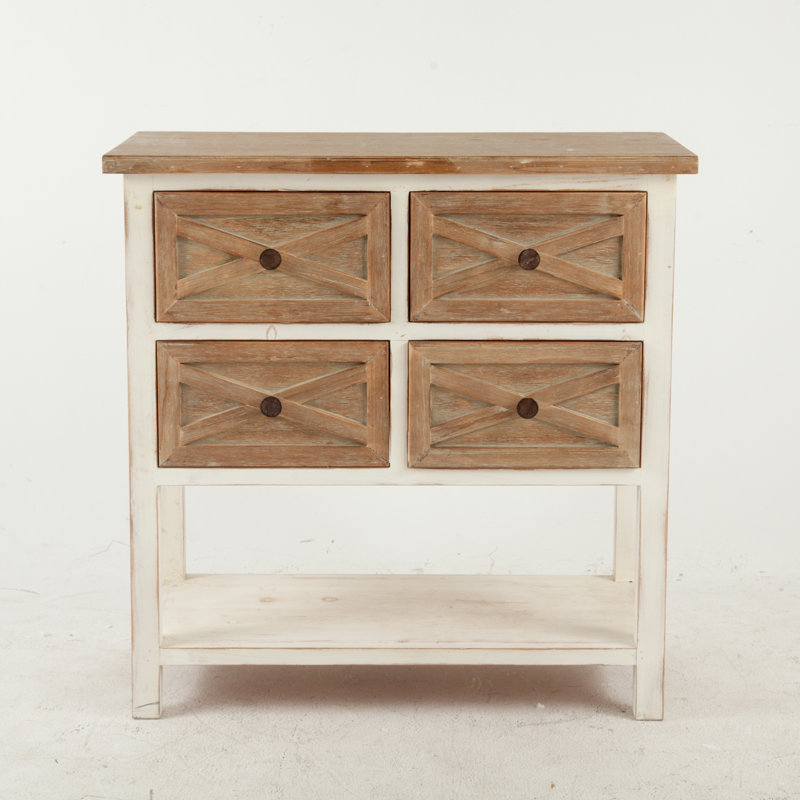 August Grove Shery 4 Drawer Accent Chest Reviews Wayfair
