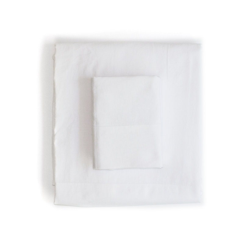 Nine Space Linen & Cotton Sheet Set & Reviews Wayfair