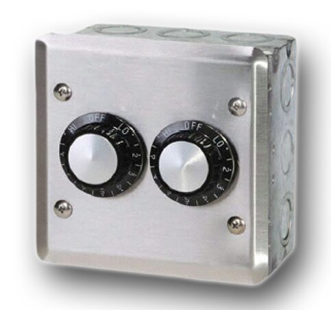INF Double In-Wall Control Thermostat By Infratech