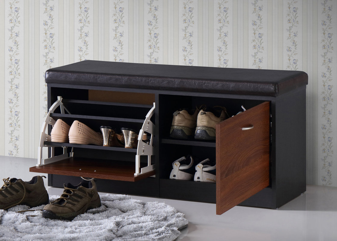 Wholesale Interiors Baxton Studio Foley Wood Storage Bench & Reviews