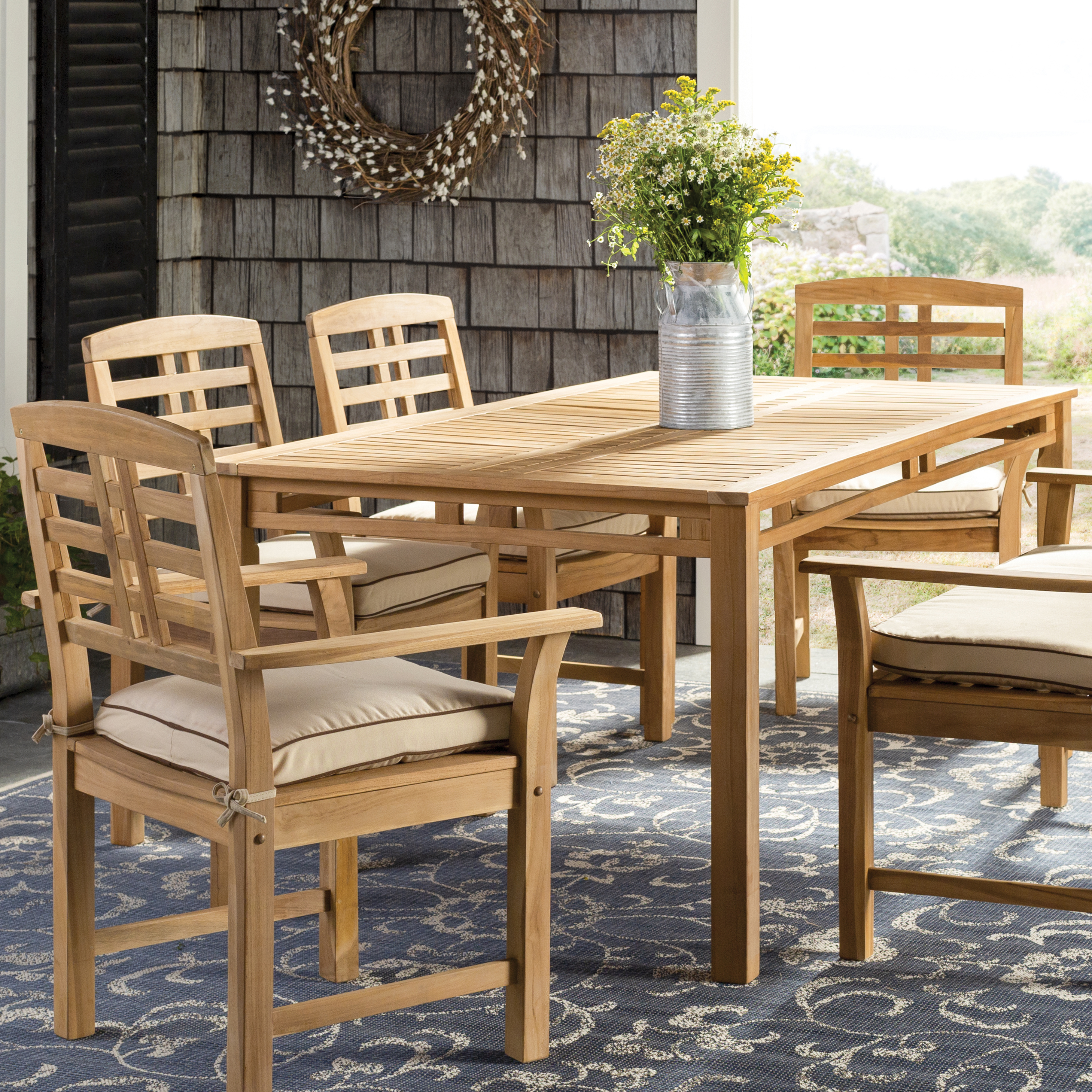 Farmhouse Rustic Outdoor Dining Furniture Birch Lane