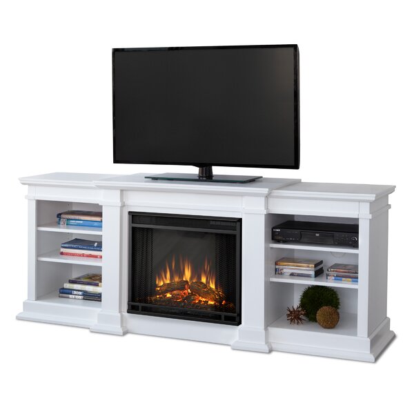 Fresno 72 TV Stand with Fireplace by Real Flame
